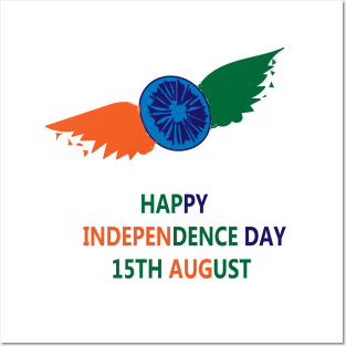 Happy Independence Day Posters and Art